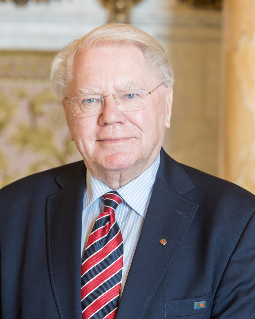 Flagge Schwedens mit blauem Hintergrund und gelbem skandinavischem Kreuz.