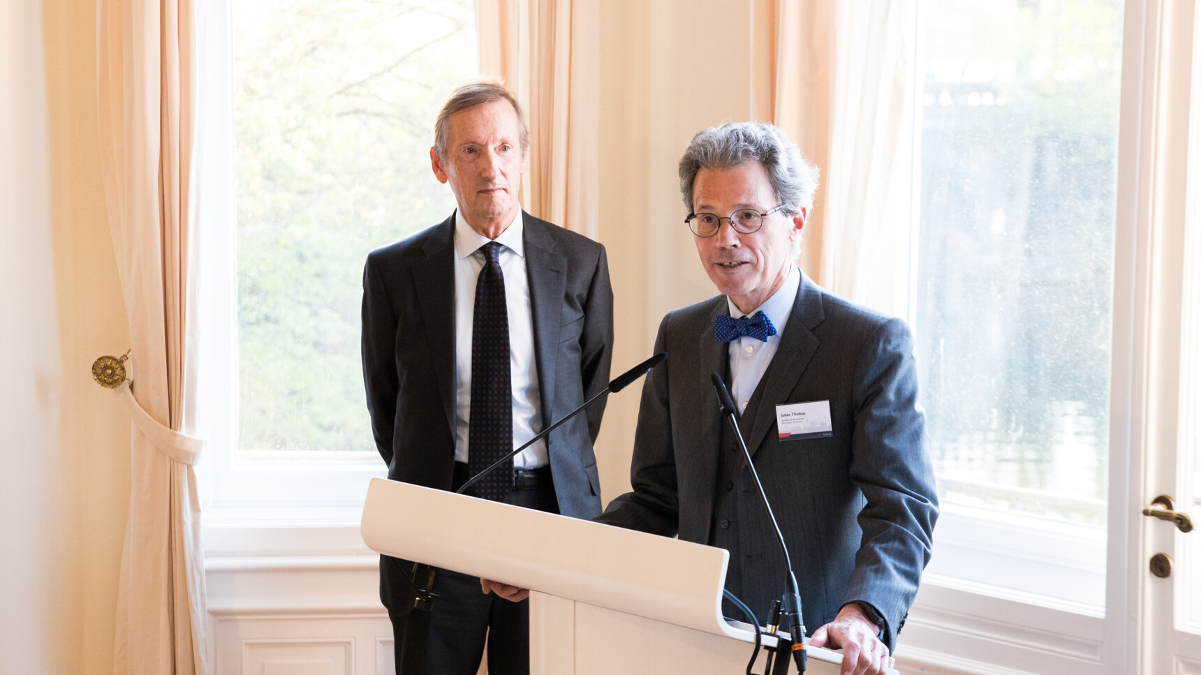 HamburgAmbassador Julian Thomas mit Matthias Kleinhempel, Sprecher des HamburgAmbassador-Netzwerkes